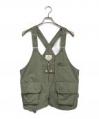 Snow peakスノーピーク）の古着「TAKIBI Ripstop Vest」｜グレー