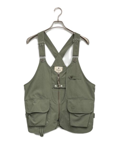 Snow peak（スノーピーク）Snow peak (スノーピーク) TAKIBI Ripstop Vest グレー サイズ:Mの古着・服飾アイテム