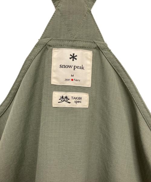 Snow peak（スノーピーク）Snow peak (スノーピーク) TAKIBI Ripstop Vest グレー サイズ:Mの古着・服飾アイテム