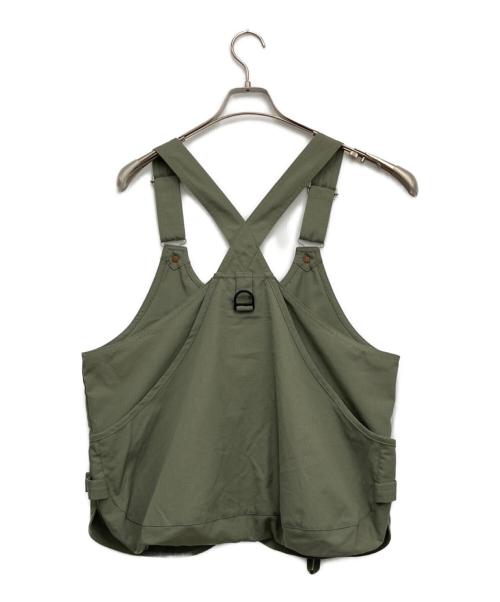 Snow peak（スノーピーク）Snow peak (スノーピーク) TAKIBI Ripstop Vest グレー サイズ:Mの古着・服飾アイテム