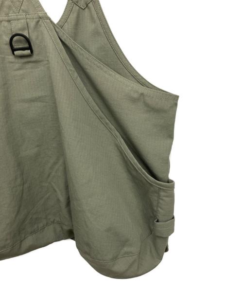 Snow peak（スノーピーク）Snow peak (スノーピーク) TAKIBI Ripstop Vest グレー サイズ:Mの古着・服飾アイテム