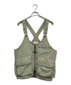Snow peakスノーピーク）の古着「TAKIBI Weather Cloth Vest」｜グレー