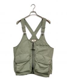 Snow peak（スノーピーク）の古着「TAKIBI Weather Cloth Vest」｜グレー