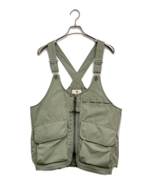 Snow peak（スノーピーク）Snow peak (スノーピーク) TAKIBI Weather Cloth Vest グレー サイズ:Mの古着・服飾アイテム