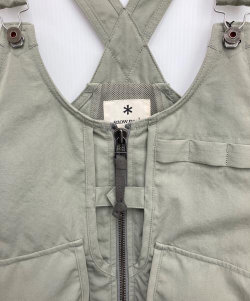Snow peak（スノーピーク）Snow peak (スノーピーク) TAKIBI Weather Cloth Vest グレー サイズ:Mの古着・服飾アイテム