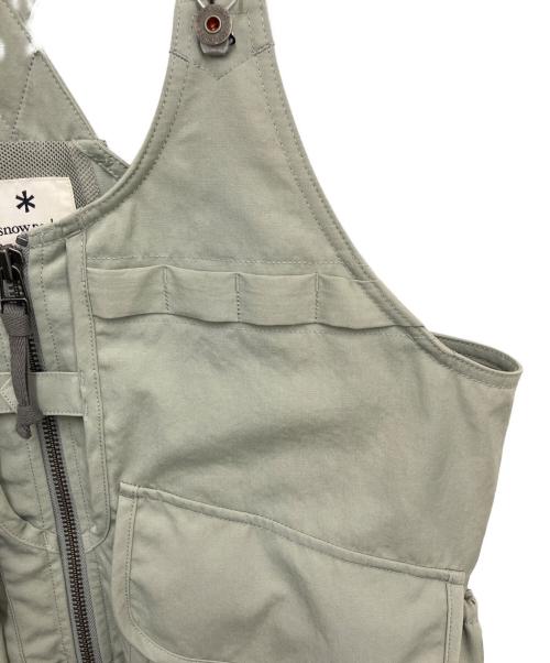 Snow peak（スノーピーク）Snow peak (スノーピーク) TAKIBI Weather Cloth Vest グレー サイズ:Mの古着・服飾アイテム