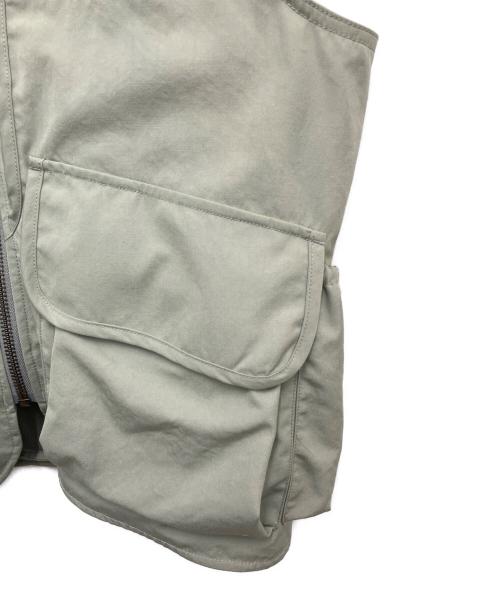Snow peak（スノーピーク）Snow peak (スノーピーク) TAKIBI Weather Cloth Vest グレー サイズ:Mの古着・服飾アイテム