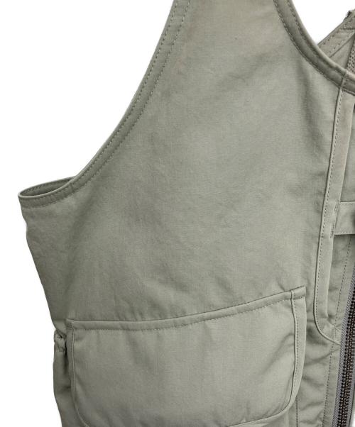 Snow peak（スノーピーク）Snow peak (スノーピーク) TAKIBI Weather Cloth Vest グレー サイズ:Mの古着・服飾アイテム
