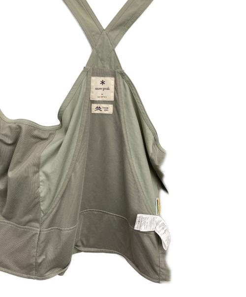 Snow peak（スノーピーク）Snow peak (スノーピーク) TAKIBI Weather Cloth Vest グレー サイズ:Mの古着・服飾アイテム
