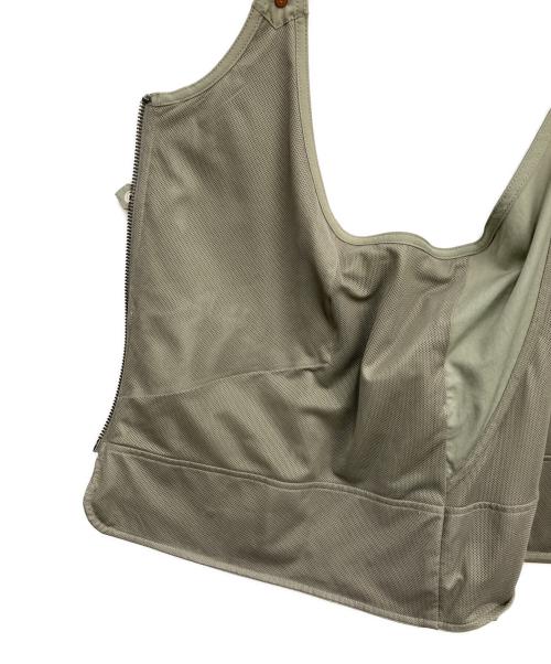 Snow peak（スノーピーク）Snow peak (スノーピーク) TAKIBI Weather Cloth Vest グレー サイズ:Mの古着・服飾アイテム