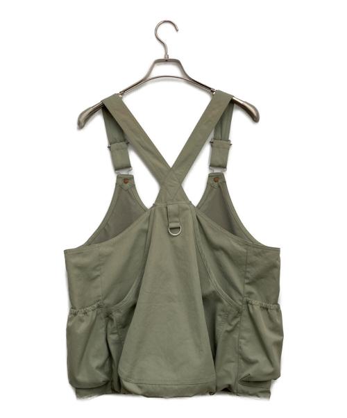 Snow peak（スノーピーク）Snow peak (スノーピーク) TAKIBI Weather Cloth Vest グレー サイズ:Mの古着・服飾アイテム