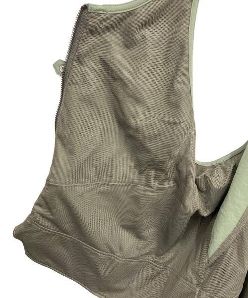 Snow peak（スノーピーク）Snow peak (スノーピーク) TAKIBI Weather Cloth Vest グリーン サイズ:Lの古着・服飾アイテム