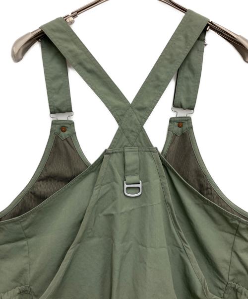 Snow peak（スノーピーク）Snow peak (スノーピーク) TAKIBI Weather Cloth Vest グリーン サイズ:Lの古着・服飾アイテム