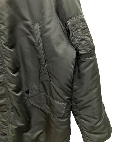 ALPHA（アルファ）ALPHA (アルファ) 中綿コート グリーン サイズ:Lの古着・服飾アイテム