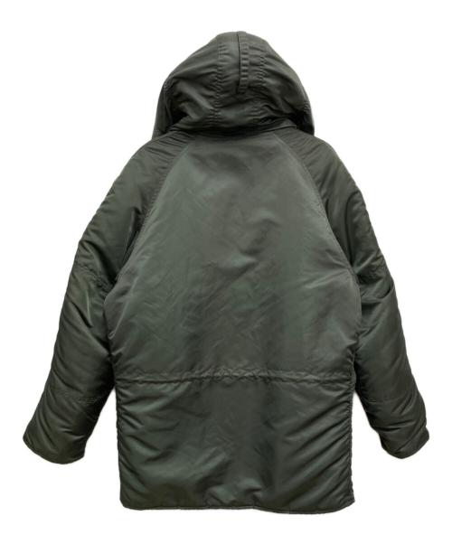 ALPHA（アルファ）ALPHA (アルファ) 中綿コート グリーン サイズ:Lの古着・服飾アイテム