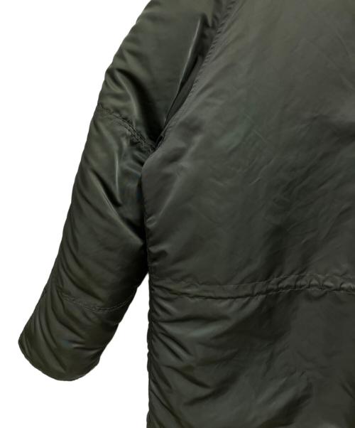 ALPHA（アルファ）ALPHA (アルファ) 中綿コート グリーン サイズ:Lの古着・服飾アイテム