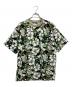 A BATHING APE（アベイシングエイプ）の古着「半袖カットソー」｜グリーン×ホワイト