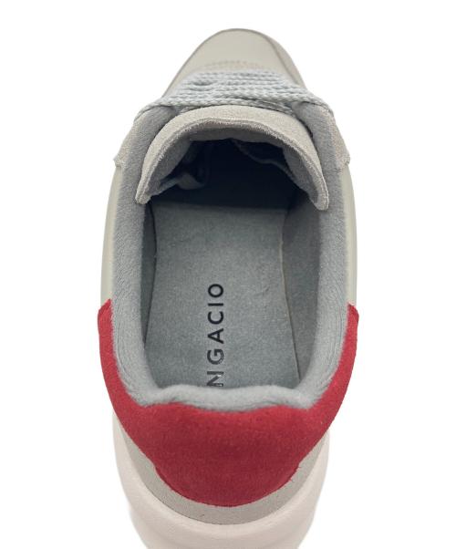 Sangacio（サンガッチョ）Sangacio (サンガッチョ) ローカットスニーカー ライトグレー サイズ:25cmの古着・服飾アイテム