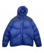 Patagoniaパタゴニア）の古着「ダウンジャケット」｜ネイビー×ブルー