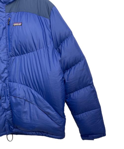 Patagonia（パタゴニア）Patagonia (パタゴニア) ダウンジャケット ネイビー×ブルー サイズ:Lの古着・服飾アイテム