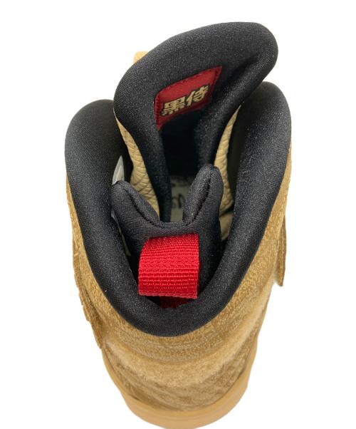 NIKE（ナイキ）NIKE (ナイキ) Rui Hachimura (八村塁) エア ジョーダン8 レトロ SE RUI ベージュ×レッド サイズ:26.5cm 未使用品の古着・服飾アイテム