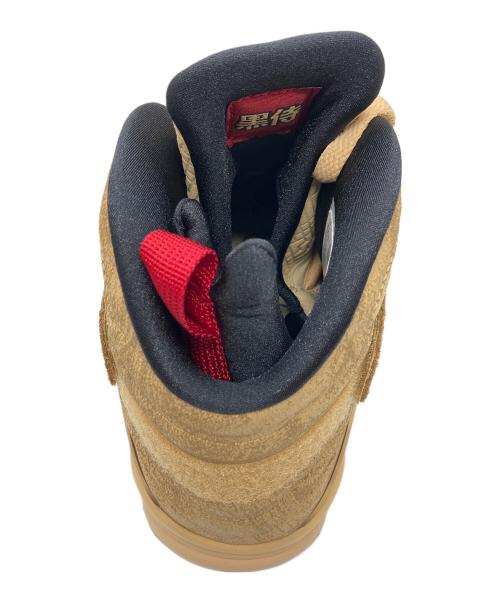 NIKE（ナイキ）NIKE (ナイキ) Rui Hachimura (八村塁) エア ジョーダン8 レトロ SE RUI ベージュ×レッド サイズ:26.5cm 未使用品の古着・服飾アイテム