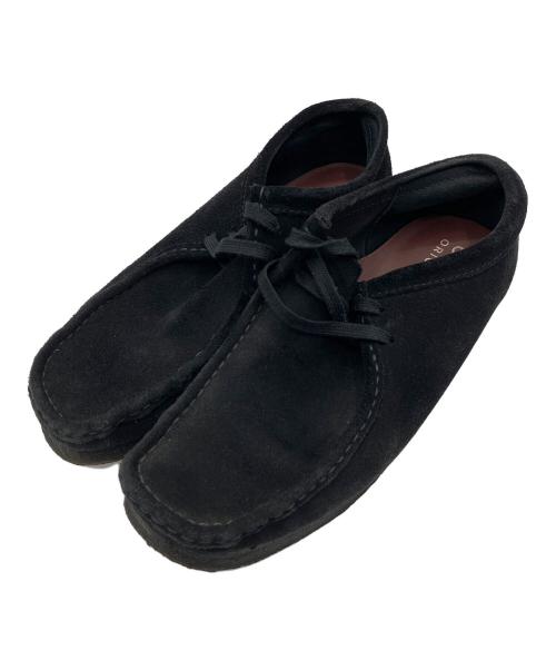 CLARKS ORIGINALS（クラークス オリジナルズ）Clarks Originals (クラークス オリジナルズ) ワラビーシューズ ブラック サイズ:25.5cmの古着・服飾アイテム