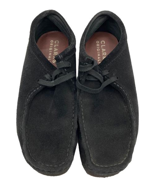 CLARKS ORIGINALS（クラークス オリジナルズ）Clarks Originals (クラークス オリジナルズ) ワラビーシューズ ブラック サイズ:25.5cmの古着・服飾アイテム