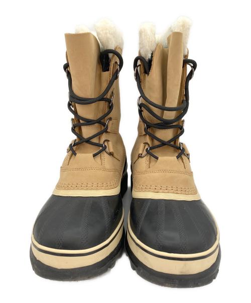 SOREL（ソレル）SOREL (ソレル) スノーブーツ ベージュ×ブラック サイズ:27cmの古着・服飾アイテム