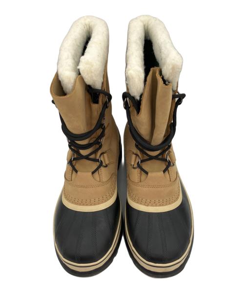 SOREL（ソレル）SOREL (ソレル) スノーブーツ ベージュ×ブラック サイズ:27cmの古着・服飾アイテム
