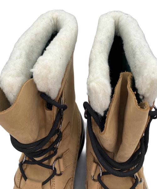 SOREL（ソレル）SOREL (ソレル) スノーブーツ ベージュ×ブラック サイズ:27cmの古着・服飾アイテム