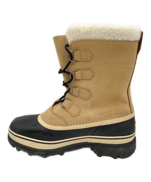 SOREL（ソレル）SOREL (ソレル) スノーブーツ ベージュ×ブラック サイズ:27cmの古着・服飾アイテム