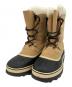 SOREL（ソレル）の古着「スノーブーツ」｜ベージュ×ブラック
