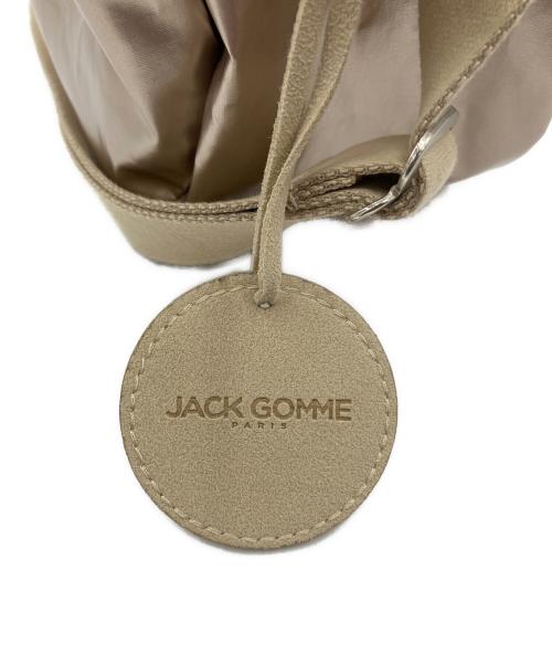 jack gomme（ジャックゴム）jack gomme (ジャックゴム) ショルダーバッグ ピンク×ゴールドの古着・服飾アイテム