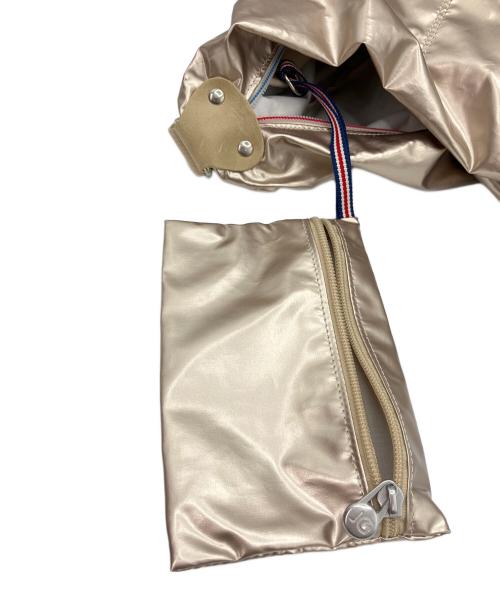 jack gomme（ジャックゴム）jack gomme (ジャックゴム) ショルダーバッグ ピンク×ゴールドの古着・服飾アイテム