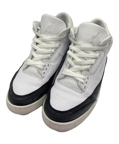 NIKE（ナイキ）NIKE (ナイキ) FRAGMENT (フラッグメント) ハイカットスニーカー ホワイト×ブラック サイズ:26.5cmの古着・服飾アイテム