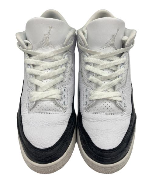 NIKE（ナイキ）NIKE (ナイキ) FRAGMENT (フラッグメント) ハイカットスニーカー ホワイト×ブラック サイズ:26.5cmの古着・服飾アイテム