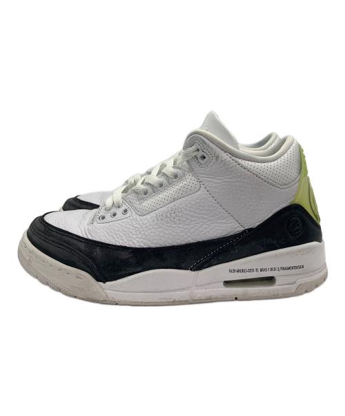 NIKE（ナイキ）NIKE (ナイキ) FRAGMENT (フラッグメント) ハイカットスニーカー ホワイト×ブラック サイズ:26.5cmの古着・服飾アイテム