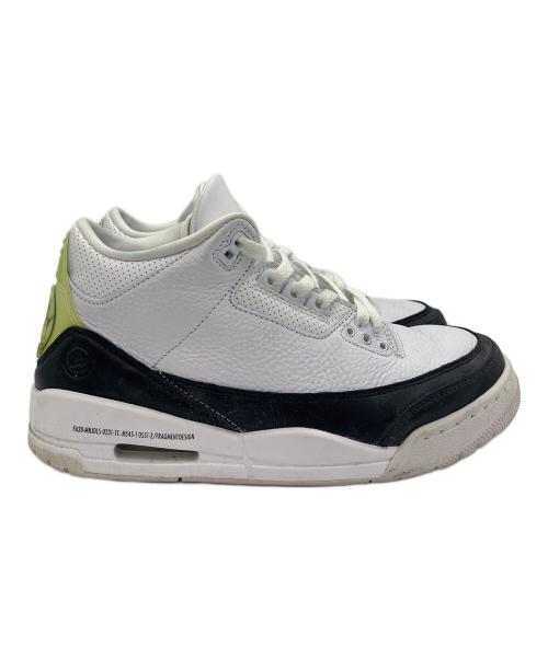 NIKE（ナイキ）NIKE (ナイキ) FRAGMENT (フラッグメント) ハイカットスニーカー ホワイト×ブラック サイズ:26.5cmの古着・服飾アイテム