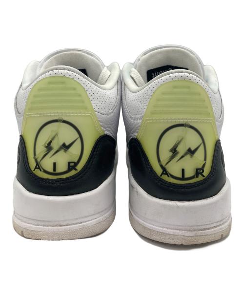 NIKE（ナイキ）NIKE (ナイキ) FRAGMENT (フラッグメント) ハイカットスニーカー ホワイト×ブラック サイズ:26.5cmの古着・服飾アイテム