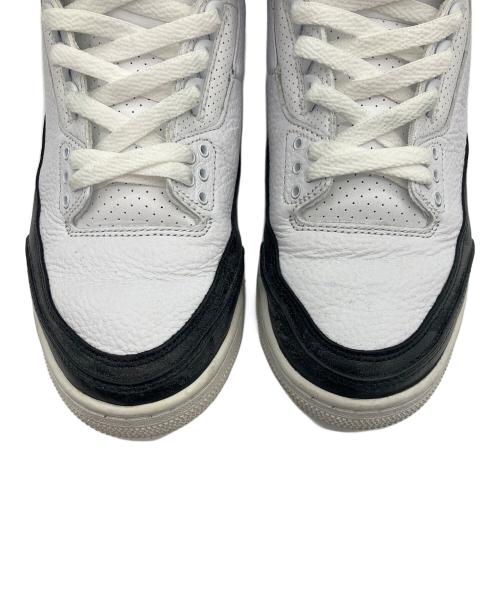 NIKE（ナイキ）NIKE (ナイキ) FRAGMENT (フラッグメント) ハイカットスニーカー ホワイト×ブラック サイズ:26.5cmの古着・服飾アイテム