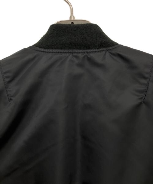 ALPHA（アルファ）ALPHA (アルファ) uniform experiment (ユニフォームエクスペリメント) MA-1ジャケット ブラック×オレンジ サイズ:MEDIUMの古着・服飾アイテム