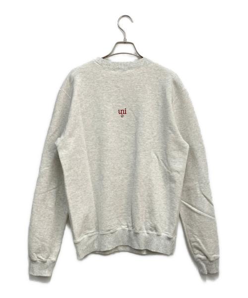 uniform experiment（ユニフォームエクスペリメント）uniform experiment (ユニフォームエクスペリメント) ASGER JORN: MEMOIRES SWEATSHIRT アイボリー サイズ:1の古着・服飾アイテム