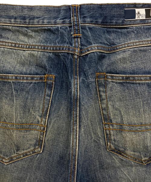 FRAGMENT DESIGN（フラグメントデザイン）FRAGMENT DESIGN (フラグメントデザイン) MONCLER (モンクレール) デニムパンツ インディゴ サイズ:46の古着・服飾アイテム