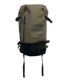 MONCLER×FRAGMENT DESIGN（モンクレール×フラグメントデザイン）の古着「ZAINO BACKPACK」｜カーキ