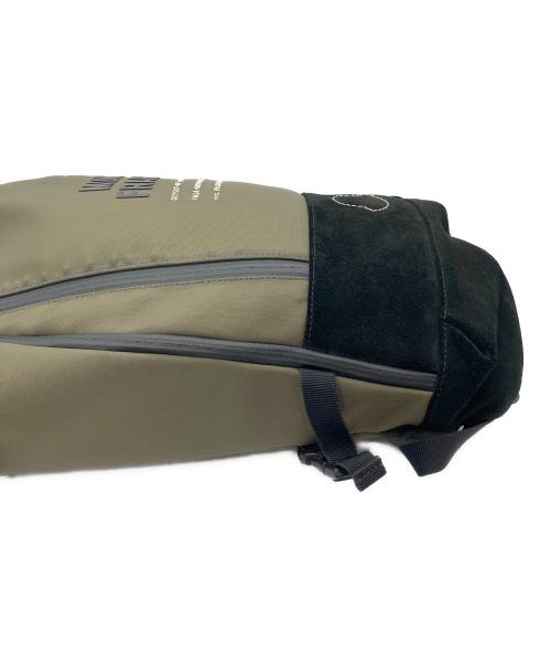 MONCLER（モンクレール）MONCLER (モンクレール) FRAGMENT DESIGN (フラグメントデザイン) ZAINO BACKPACK カーキの古着・服飾アイテム
