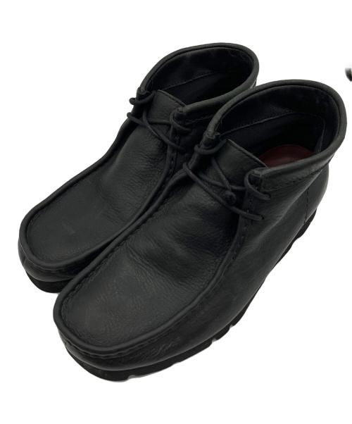 CLARKS（クラークス）CLARKS (クラークス) ワラビーブーツ ブラック サイズ:25.5cmの古着・服飾アイテム