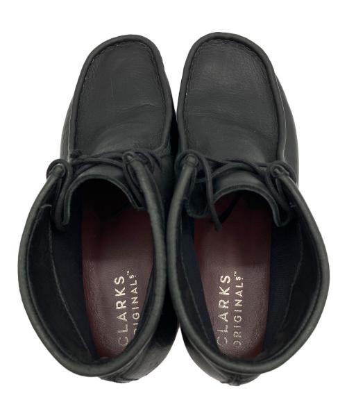 CLARKS（クラークス）CLARKS (クラークス) ワラビーブーツ ブラック サイズ:25.5cmの古着・服飾アイテム