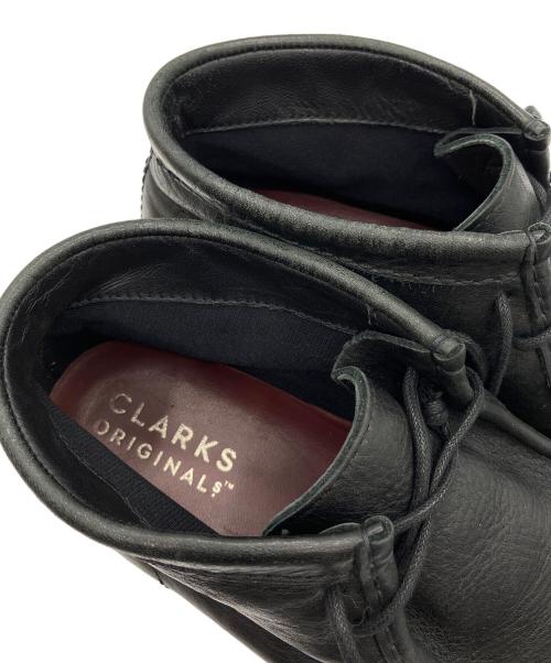 CLARKS（クラークス）CLARKS (クラークス) ワラビーブーツ ブラック サイズ:25.5cmの古着・服飾アイテム