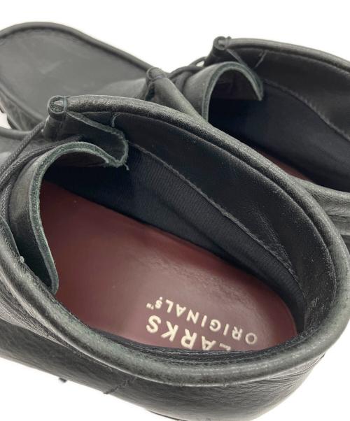 CLARKS（クラークス）CLARKS (クラークス) ワラビーブーツ ブラック サイズ:25.5cmの古着・服飾アイテム